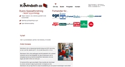 Desktop Screenshot of hsvindseth.com